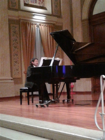 Il pianista Umberto Zanarelli